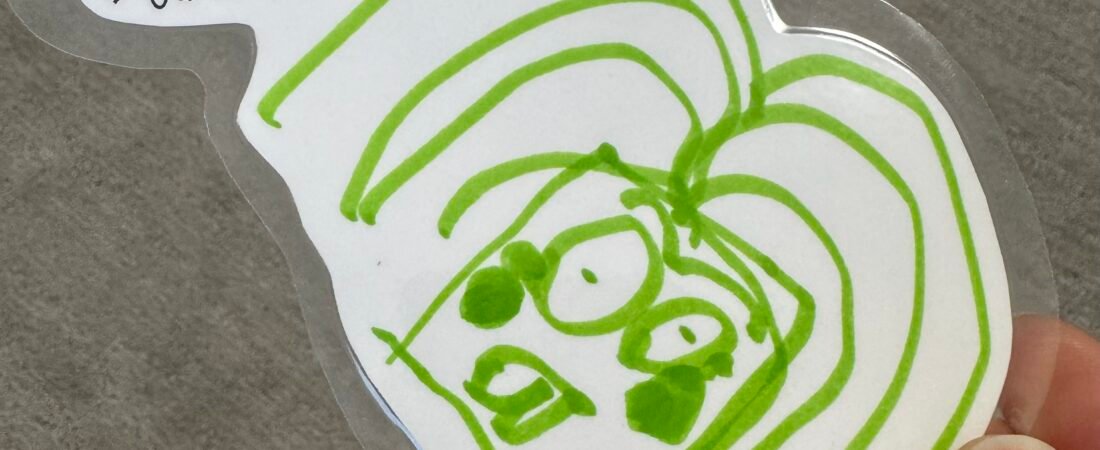 A Drawing So Cute It Scared Me