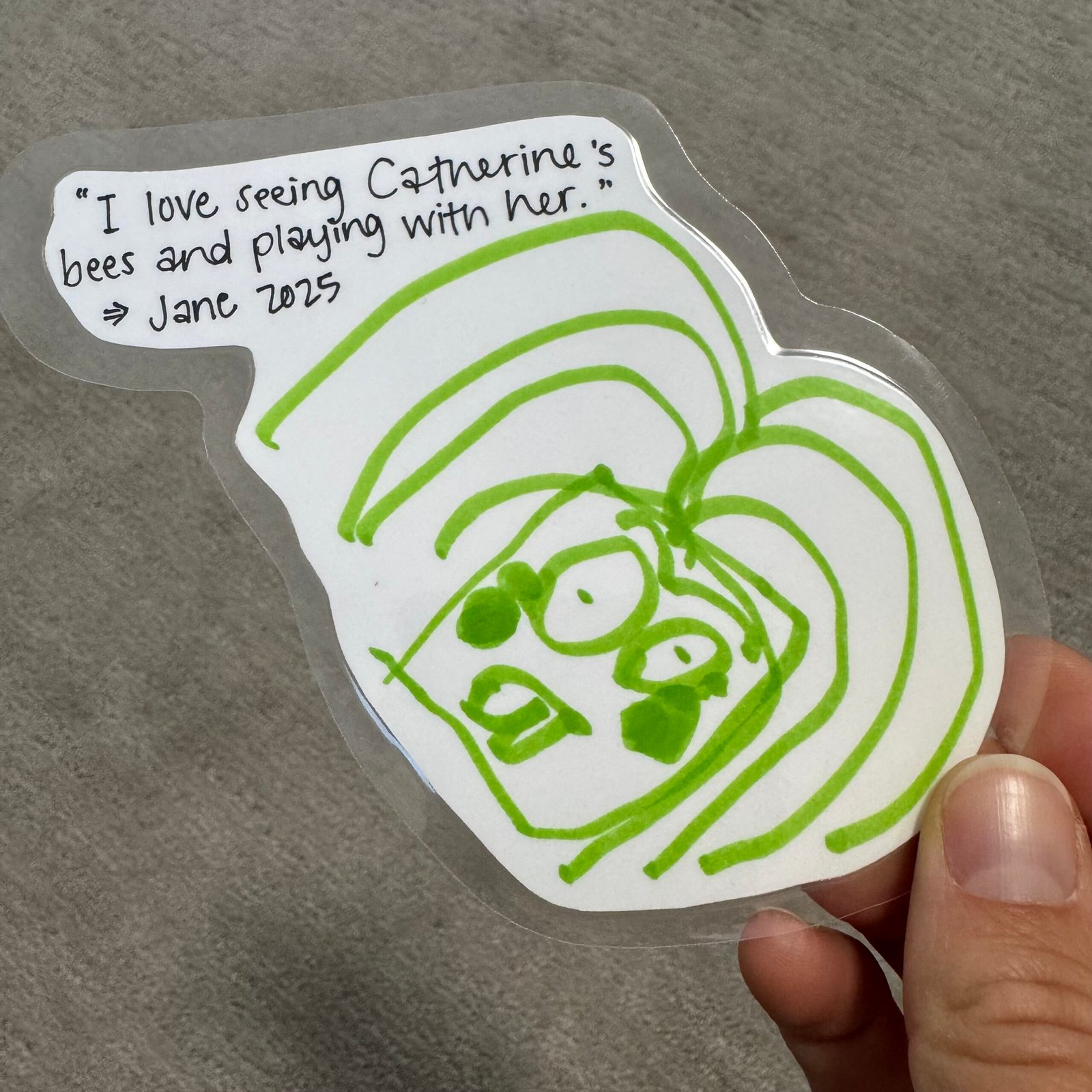 A Drawing So Cute It Scared Me